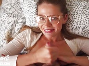 I Fucked Hot Nerdy Girl With Glasses - After Cumshot She send her C...