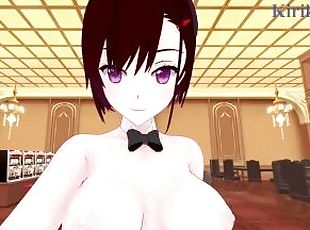 Shizuka Mikazuki and I have intense sex in the casino. - Zom 100: B...