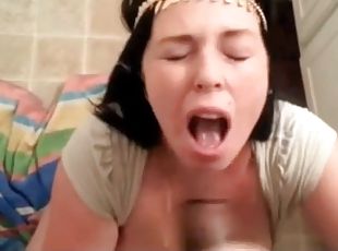 amateur, babes, mamada, chorro-de-corrida, tragar, facial, blanca