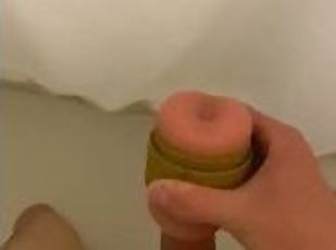 Came in my new fleshlight. Continued to fuck