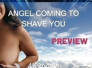 ANGEL COMING TO SHAVE YOU WITH ADAMANDEVE AND LUPO - 4K MOVIE - PRE...