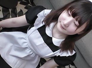 asiatisk, stuepike, amatør, stor-pikk, leke, japansk, handjob, creampie, pov, søt