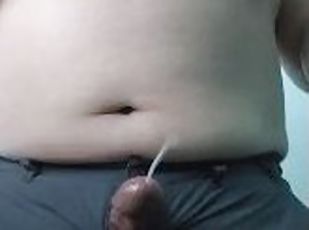 asiático, papá, masturbación, amateur, chorro-de-corrida, gay, paja, regordeta-chubby, pajeándose, a-solas