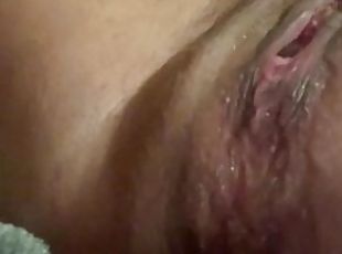 Creamy cum and squirt