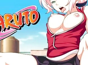 SAKURA RIDES NARUTO (HENTAI)