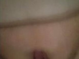 chatte-pussy, amateur, milf, belle-femme-ronde, point-de-vue, chevauchement, solo