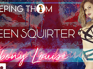 Ebony Louise - Teen Squirter - PeepingThom
