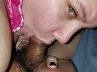 storatuttar, fru, amatör, avsugning, gigantisk-kuk, blandade-raser, milf, bbw, pov, kuk