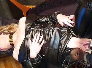 orgasme, amateur, milf, jouet, allemand, salope, européenne, blonde, euro, latex