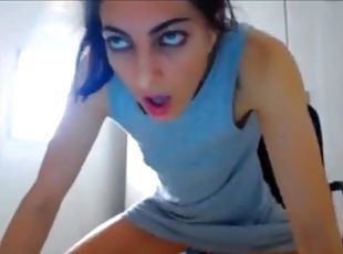 masturbare-masturbation, orgasm, pasarica, tasnit, cu-degetelul, camera-web, solo, rasa