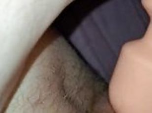 clito, poilue, masturbation, orgasme, chatte-pussy, amateur, ados, jouet, rousse, point-de-vue