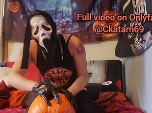 onani, udløsning, teenager, hardcore, bdsm, fetish, halloween, maske