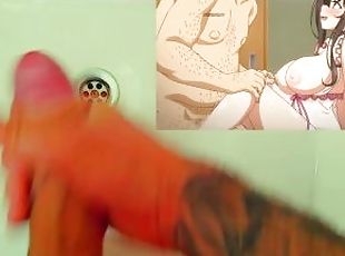 banyo-yapma, mastürbasyon-masturbation, amatör, üstüneyüzüne-boşalma, animasyon, pornografik-içerikli-anime, anne