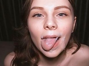 doggy, svær, pussy, amatør, blowjob, cumshot, hardcore, cum, stram, søt