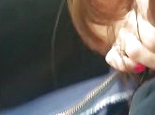 blowjob from a milf in the car