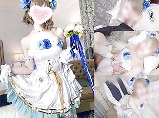 ????(vol1) Cosplay Having sex with an idol while still in our weddi...