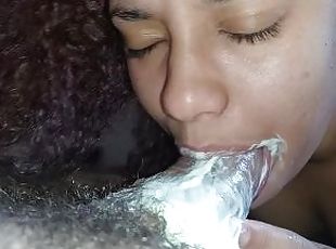 extreme creampie deep in the bitch's throat, making her swallow and...