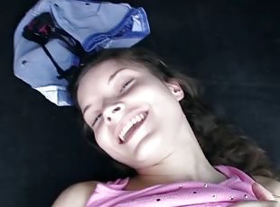 Pickedup outside amateur pussyfucked