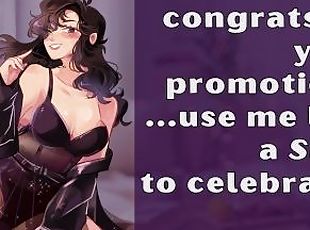Congrats on your promotion! Use me like a slut to celebrate?  ASMR ...