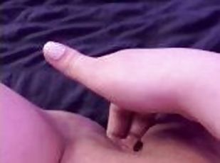 masturbation, orgasm, fitta-pussy, amatör, tonåring, knubbig, fingerknull, pov, ensam, close-up