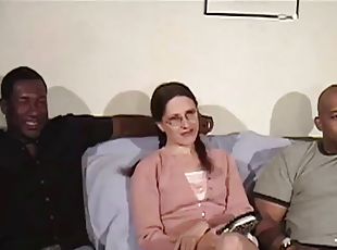 interracial, gangue, engraçado