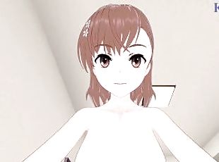 Mikoto Misaka and I have intense sex in the bedroom. - A Certain Sc...