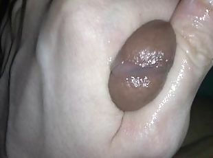 I jerk my ex's dick off after they have already cum post orgasm han...