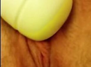 edging my pussy with a vibrator and ruining my orgasm (full video o...