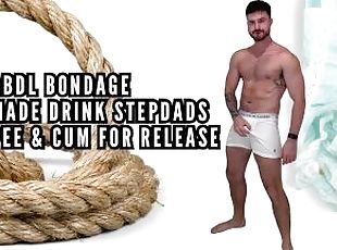 tissende, amatør, bøsse, bdsm, bundet, sperm, fetish, solo, bondage, farmand