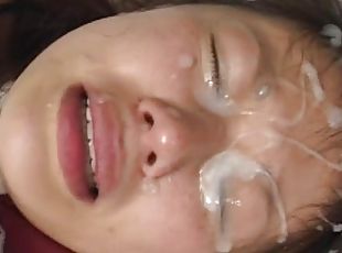 hårete, skolejente, tenåring, hardcore, japansk, compilation, gangbang, svelging, facial, cum