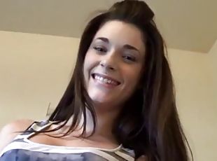 store-pupper, amatør, blowjob, tenåring, hardcore, brunette, suging