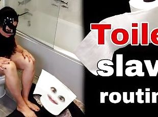 Femdom Toilet Slave Face Sitting Pussy Ass Licking Real Female Domi...