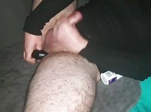 masturbation, orgasme, amateur, anal, ejaculation-sur-le-corps, jouet, gay, branlette, secousses, gode