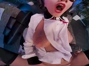 Sexual Power Of Busty Eve Sweet As BIOSHOCK ELIZABETH Afraids You