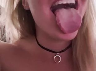 Look at what my tight little throat could do with your big cock