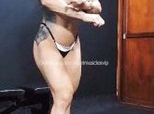 masturbación, amateur, sadomasoquismo, pajeándose, fetichista, a-solas, bondage, musculada