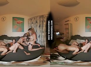Vacation Nights Lesbian Party With Pussy Licking Strapon And Hitach...