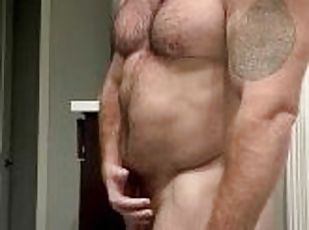 Thick Musclebear Showing Off Naked Nice Dick OnlyfansBeefBeast Hair...