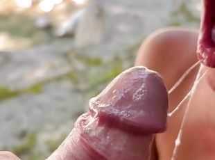 Hot fit couple fucks hard in the Italian forest - (Short Video) Kis...