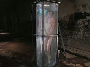 Sexy Wenona gets hosed and fucked with a fucking machine and g