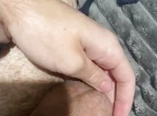 amateur, gay, primera-persona, a-solas, pelotas, gay-joven, polla