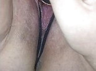 clito, grosse, masturbation, orgasme, chatte-pussy, amateur, jouet, belle-femme-ronde, joufflue, ejaculation