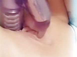 masturbation, orgasme, giclée, amateur, jouet, hardcore, belle-femme-ronde, rousse, ejaculation, solo