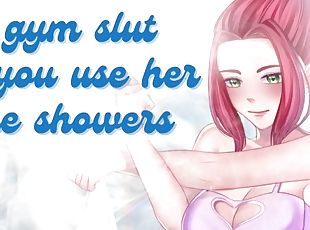 Hot Gym Slut Lets You Use Her in the Showers [Submissive Slut] [Slo...