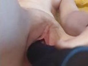 BIG ORGASM with VIBRATOR & BBC DILDO - CUM WITH ME PLEASE!!! I ALSO...