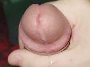 Squirt for me as I stroke my hard throbbing Cock