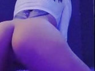 traseiros, amador, babes, adolescente, brinquedo, latina, dançando, sozinho, tatuagem