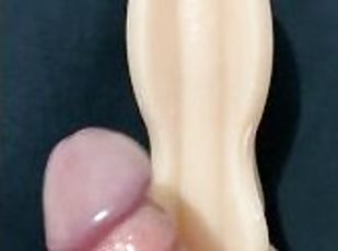 masturbare-masturbation, orgasm, amatori, jet-de-sperma, jucarie, sperma, solo, pula