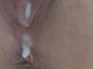 Sexy cum dripping pussy