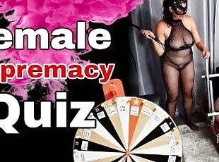 Femdom Games Quiz Domination Submission Bondage Anal BDSM Real Amat...